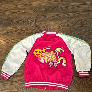 Lola and the Boys satin bomber size 12